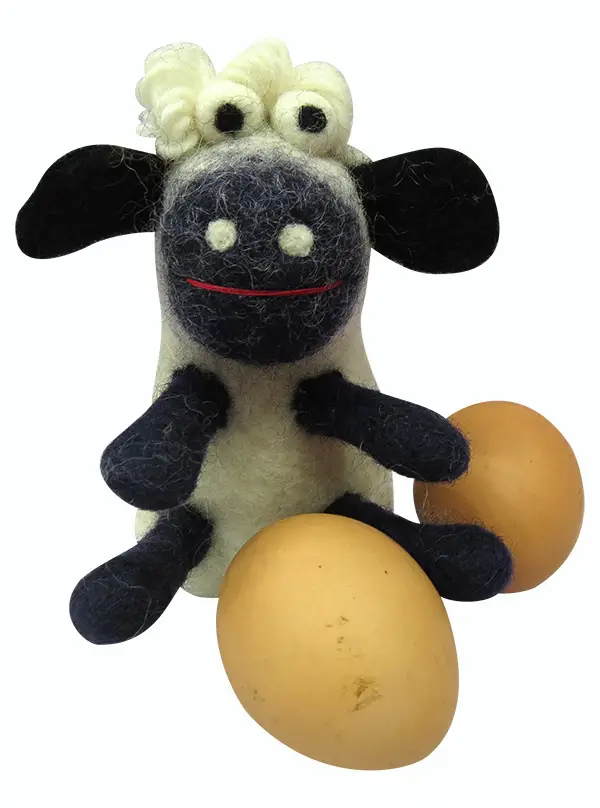 Felt Sheep Designed Egg Warmer