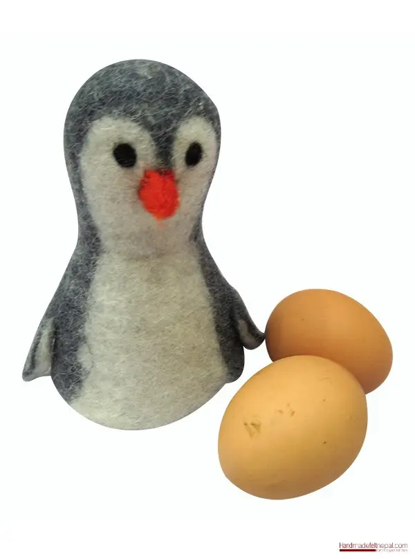 Felt Penguin Designed Egg Warmer