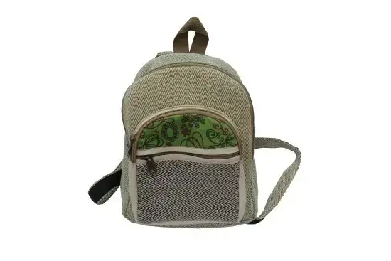 Simple Design Hemp Backpack