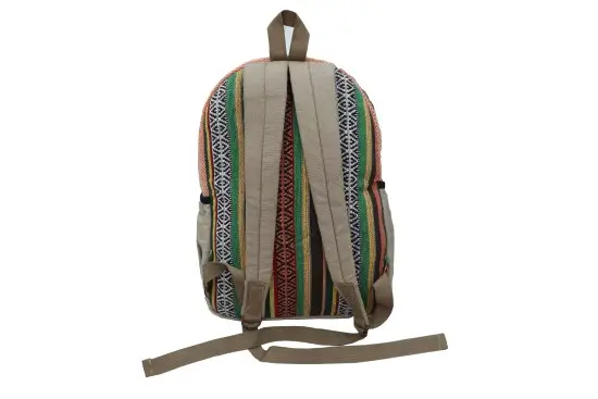 Eco-Friendly Multi Color Hemp Backpack