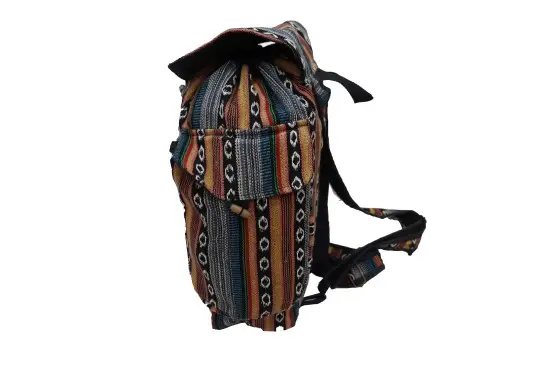Multi-Color Unique Design Hemp Bag