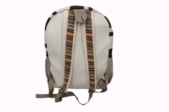Special Unique Design Hemp Backpack