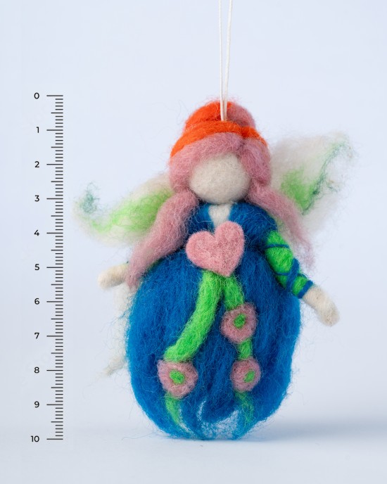 The love fairy felt toy