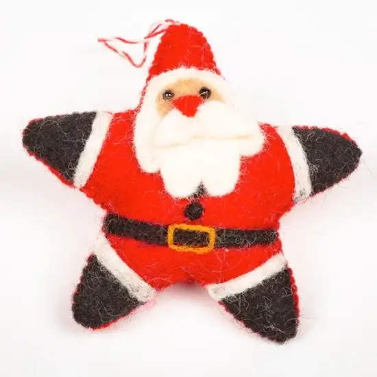 Star Santa Felt Toy
