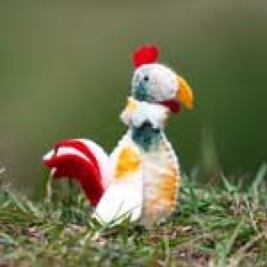 Felt Hen Finger Puppet