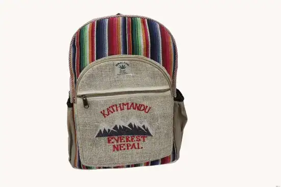 Everest Printed Hemp Backpack