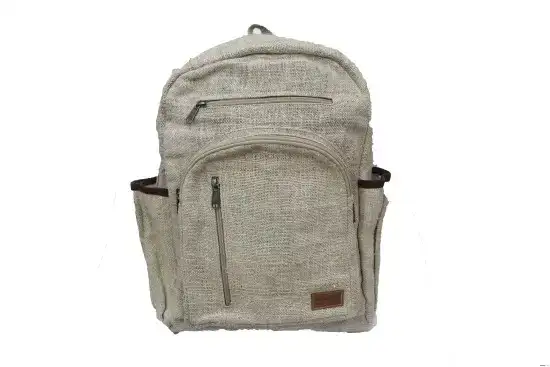 Eco-Friendly Hemp School Backpack