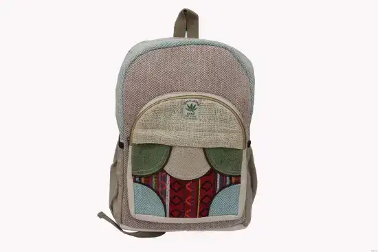 Eco-Friendly Unisex Hemp Backpack