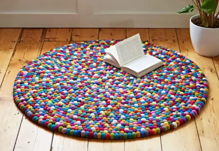 Felt Ball Rugs